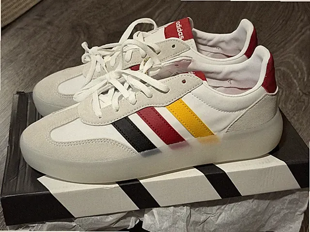 adidas Barreda Decode JF Men's Low Top Soccer Sneakers Colorblock HQ9462