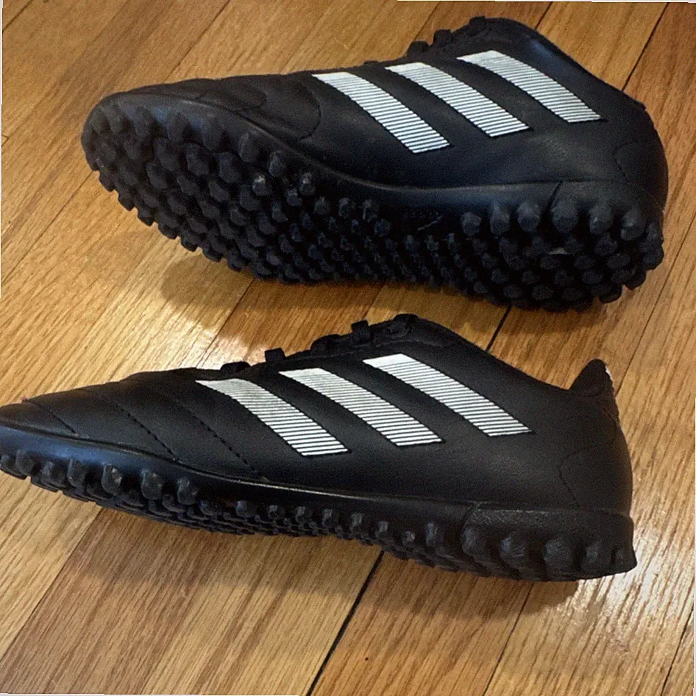 adidas Black Soccer Cleats Youth Turf Shoes for Soccer