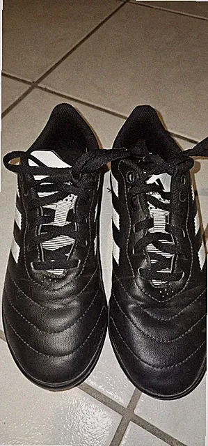 Adidas Black Soccer Turf Cleats Indoor Soccer Futbol US5