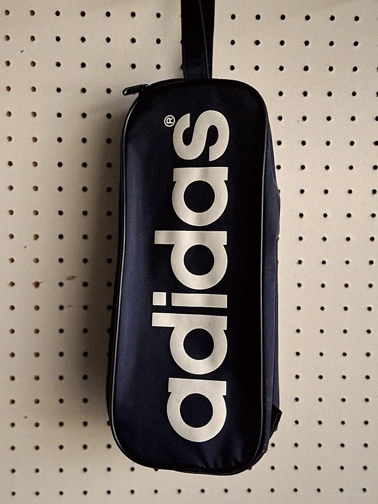Adidas Boots Cleats Bag W Handle Vintage Soccer. Zapatera Vintage Adidas Fútbol