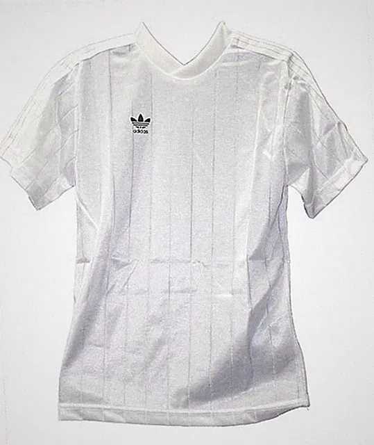 ADIDAS BOYS LIGA SHORT SLEEVE JERSEY NEW SOCCER WHITE/WHITE (YOUTH LARGE)