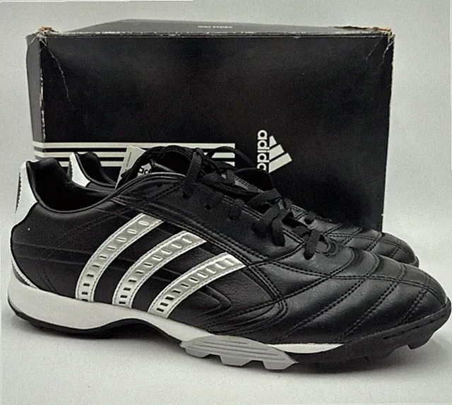 Adidas BRACARA IV TRXTF 011014 Men's NEW Soccer Cleats Black US Size 11