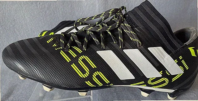 Adidas BY2413 Nemeziz Messi 17.3 FG Mens Size 8 Soccer Cleats Black Neon Green