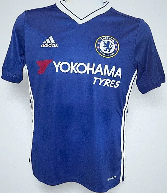 adidas Chelsea Youth Home Blue 2016/17 Soccer Jersey