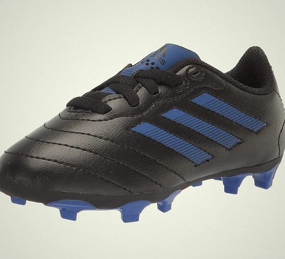 Adidas Child - Unisex Goletto Call Firm Ground Soccer Cleats Size 11 Black/Blue