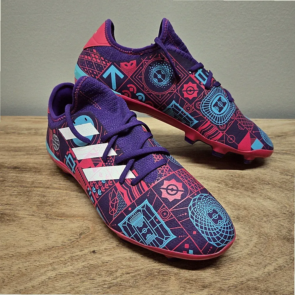 Adidas Cleats Men 10.5 Multicolor Soccer Gamemode Knit Firm Ground GV6865 NEW