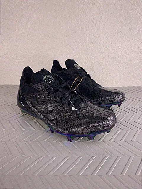 Adidas Cleats Men's 6 Adizero Electric Speed Juice Football Shoes Black IE4414