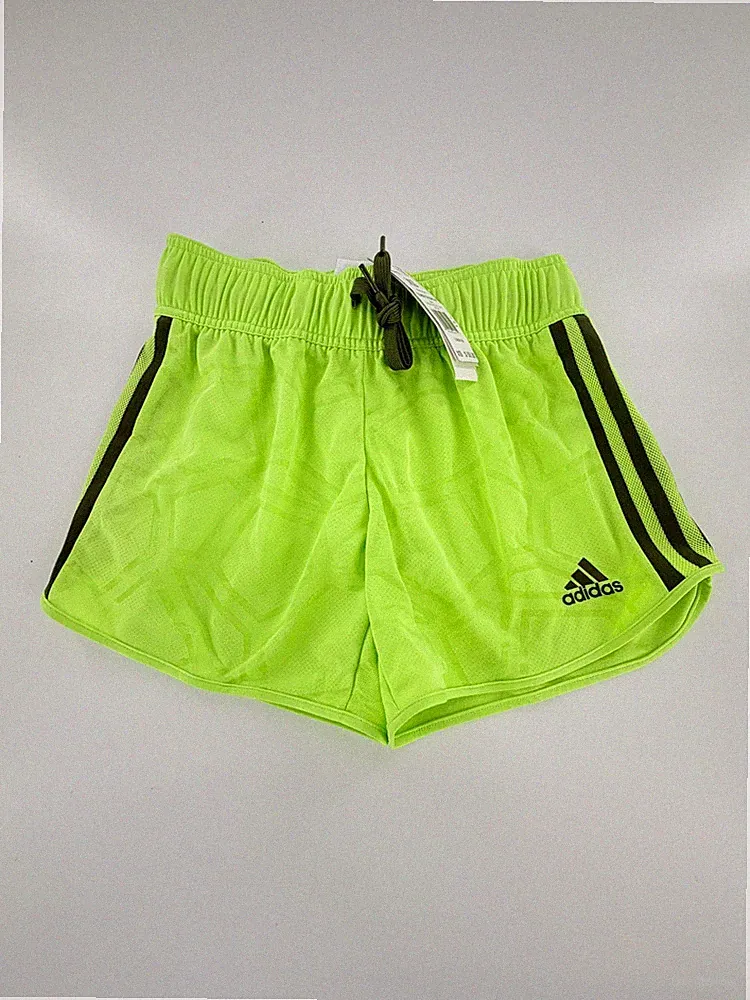 ADIDAS CON22 TR SHO W Soccer Running Training Shorts Women's Size XS Pulse Lime