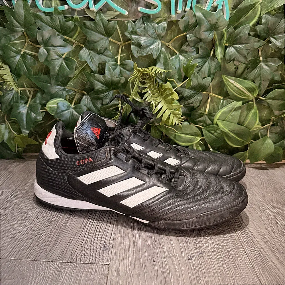adidas Copa 17.3 TF Soccer Turf Cleats Men's US Size 10.5 Black Soccer Shoes