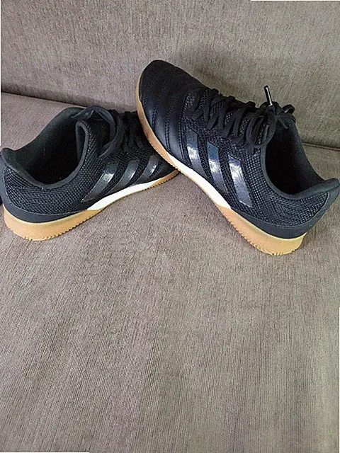 Adidas Copa 19.3 IN SALAH Mens 6.5 D98066 Black Indoor Soccer Shoes