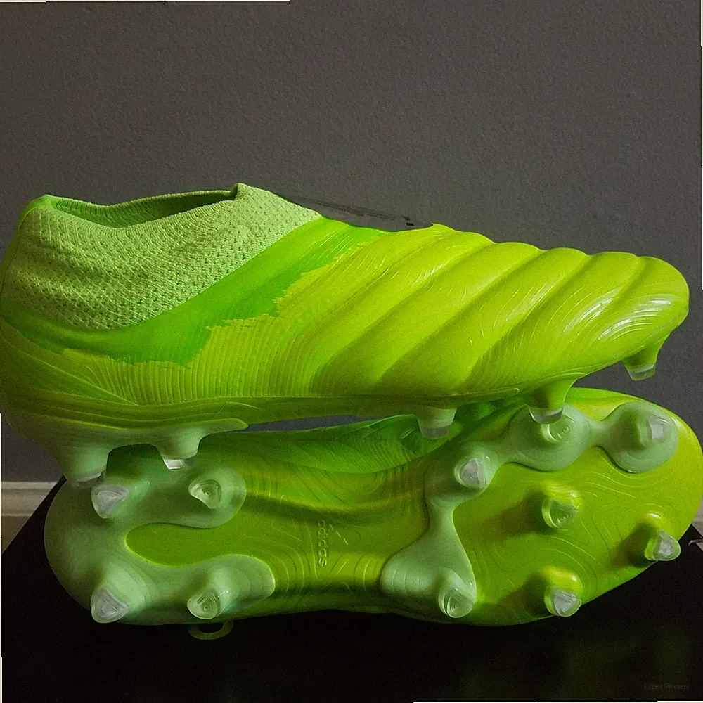 Adidas Copa 20+ + Plus 20.1 FG Size 7 US Lime Green Laceless Soccer Cleats New