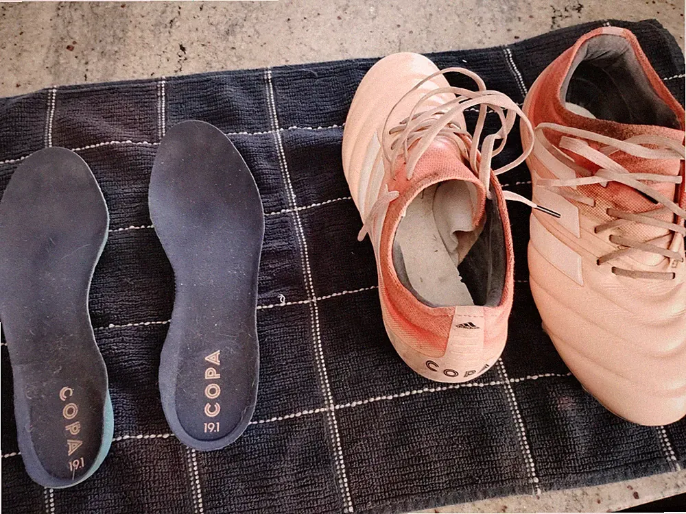 Adidas Copa ($210) Men’s 7 (Women’s 8) 19.1 SG Leather Soft Ground Orange