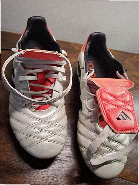 Adidas Copa Gloro Leather Soccer Cleats Off White/Solar/Red Black Low Top