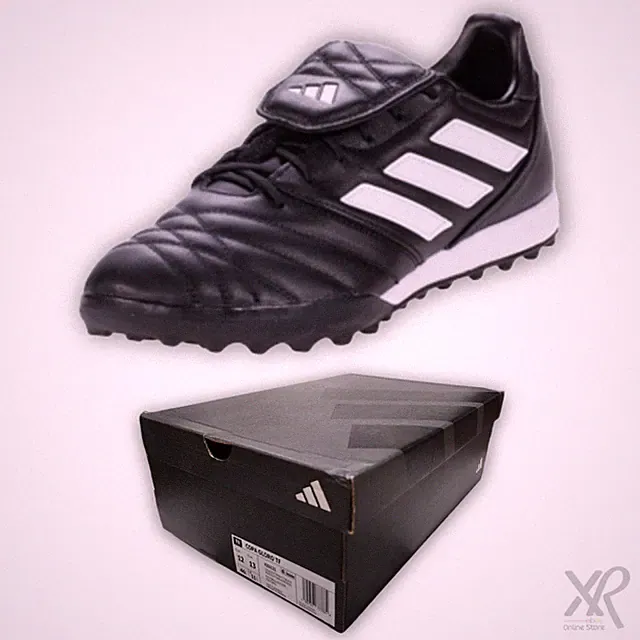 Adidas Copa Gloro TF Low Turf Soccer Cleats Black Leather FZ6121 Men's Size 12