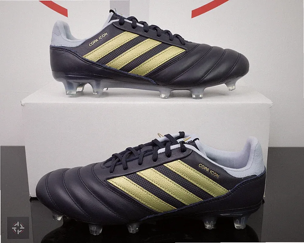 Adidas Copa Icon FG Legend Ink Gold Soccer Cleats Men's Size 7-8.5 (GZ2528)