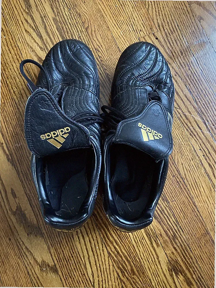 Adidas Copa Kapitan.2 FG Soccer Cleats Black Gold Size 10.5 FW7267 Vintage Style