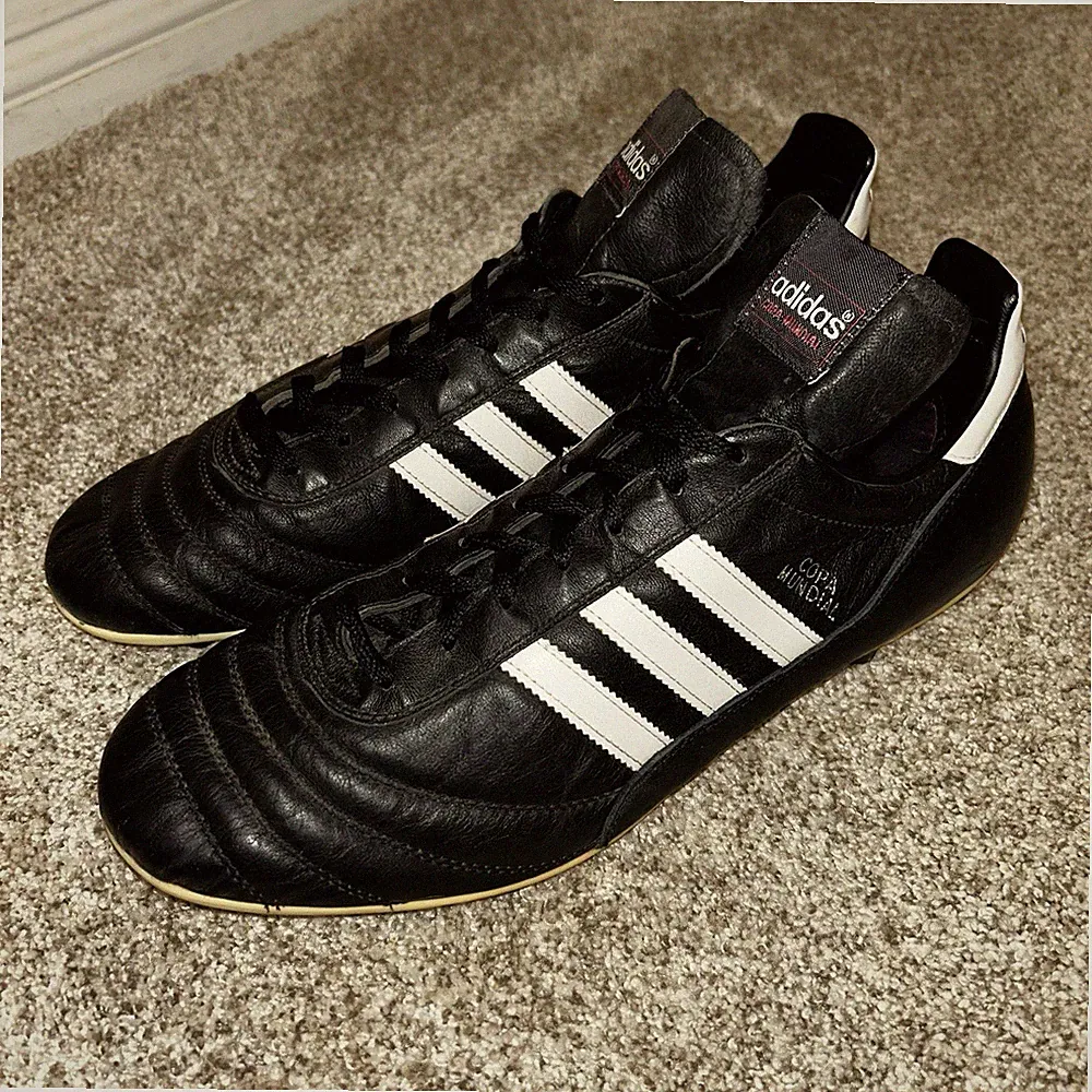 Adidas Copa Mundial 1997 FG Soccer Cleats Shoes Black Vintage 15508 Mens 14