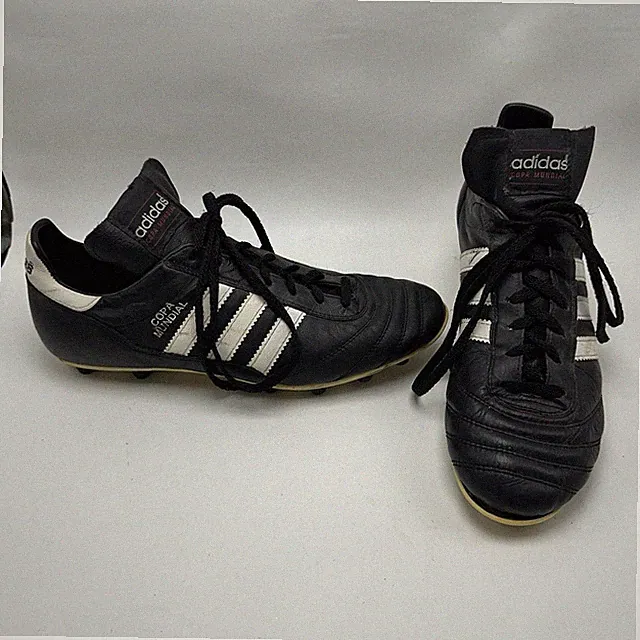 Adidas Copa Mundial Black Soccer Cleats 015508 Germany Men's US 9.5 Vintage