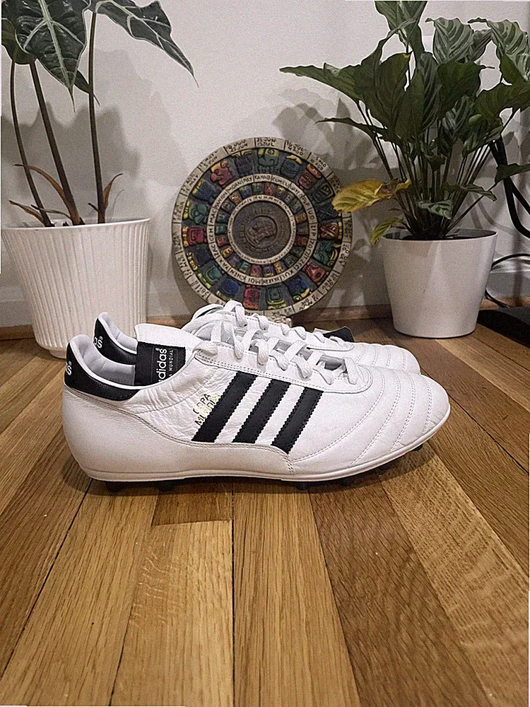 Adidas Copa Mundial FG Soccer Cleats Mens Sz 12 White Leather Germany ID4050