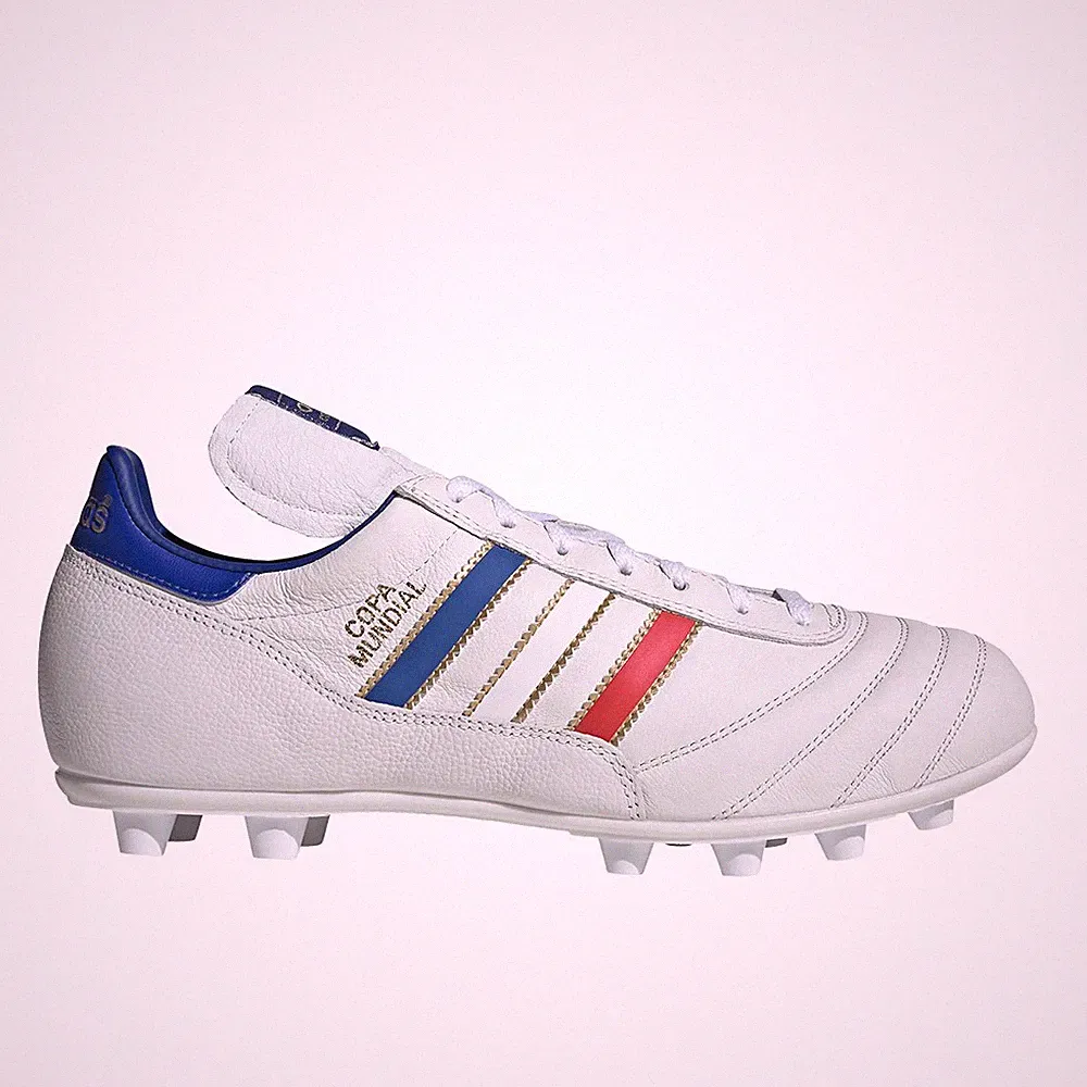 adidas Copa Mundial Firm Ground Soccer Cleats Mens Blue, White Sneakers Athletic