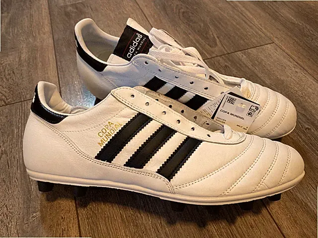 adidas COPA MUNDIAL ID4050 White Black Soccer Cleats Made In Germany Men’s 9.5