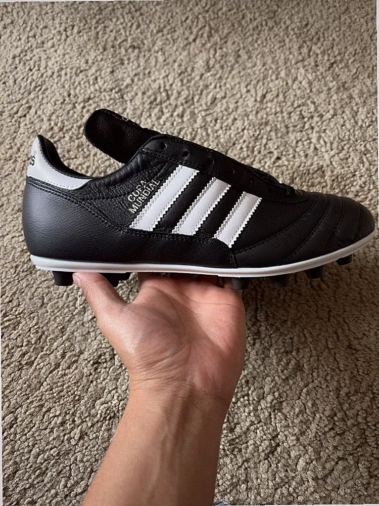 Adidas Copa Mundial Leather Soccer Cleats Black Made In Germany 015110 Multi Sz