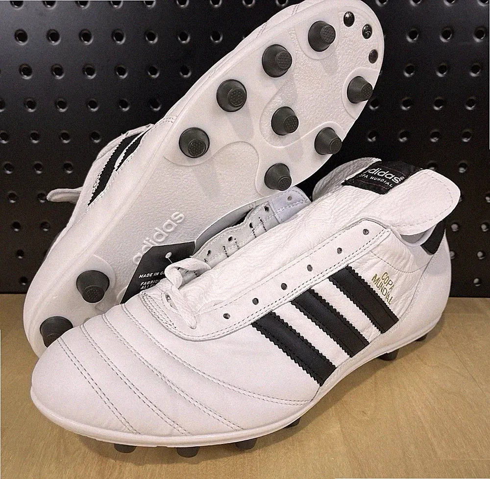Adidas Copa Mundial Leather Soccer Cleats ID4050 Men’s Multi Size White Black