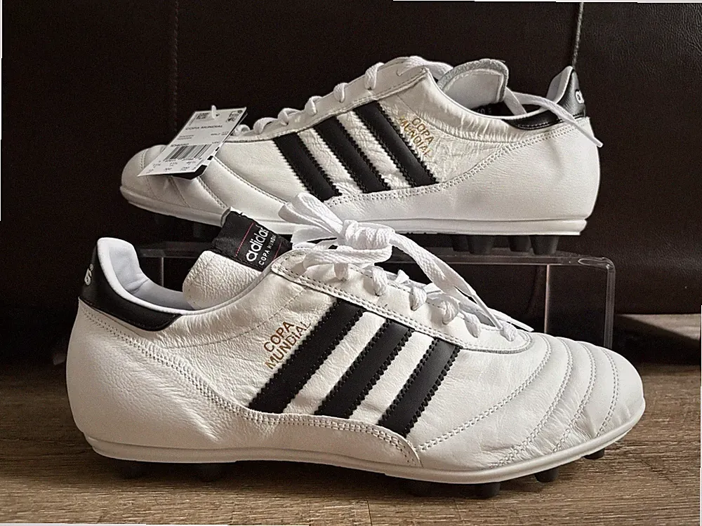 Adidas Copa Mundial Leather Soccer Cleats White Sz 7 Made In Germany ID4050