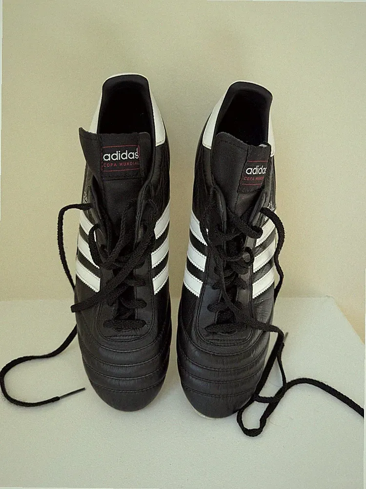 Adidas Copa Mundial Made in Germany Soccer Cleats Men's 11.5 Black Leather 01511