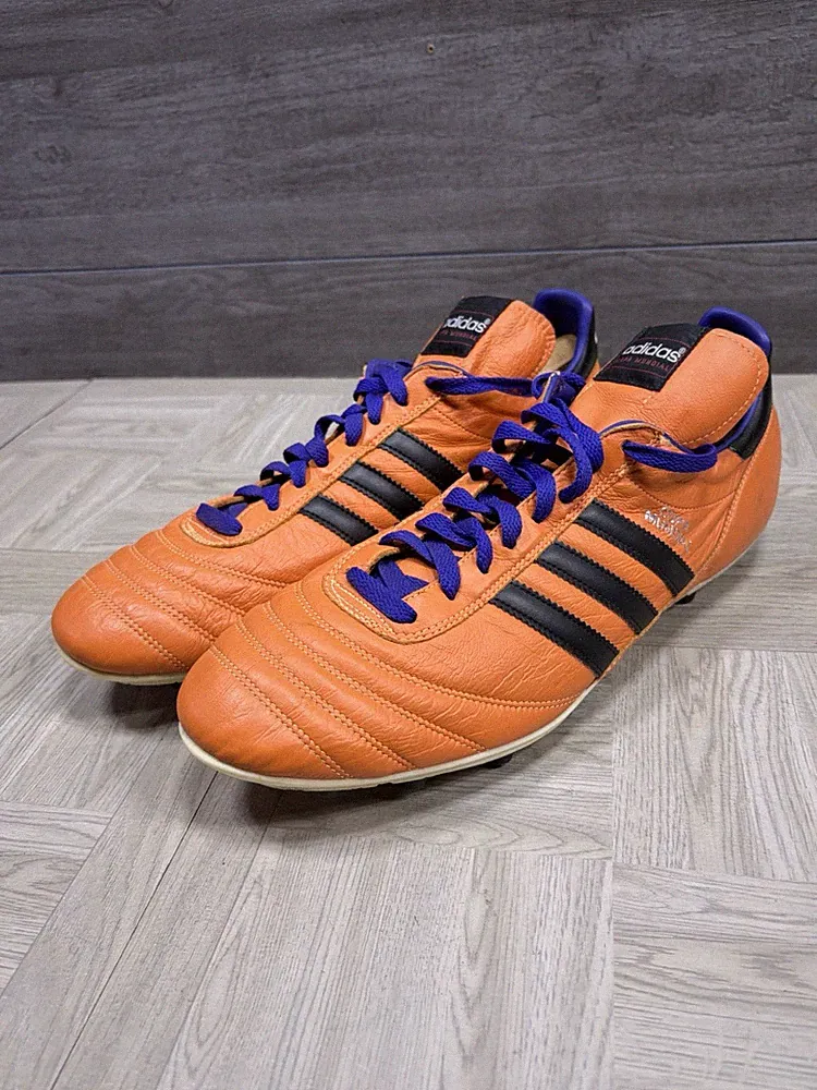 Adidas Copa Mundial Men 13 Orange Leather Soccer Football Cleats M22352