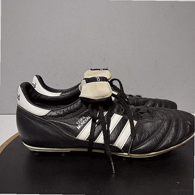 Adidas Copa Mundial Shoes Mens Size 12 Black Leather Soccer Cleats FG 015110