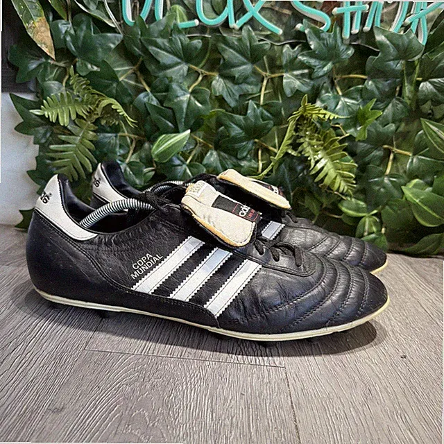 Adidas Copa Mundial Shoes Mens Sz 13 Black Leather Soccer Cleats Germany 015110