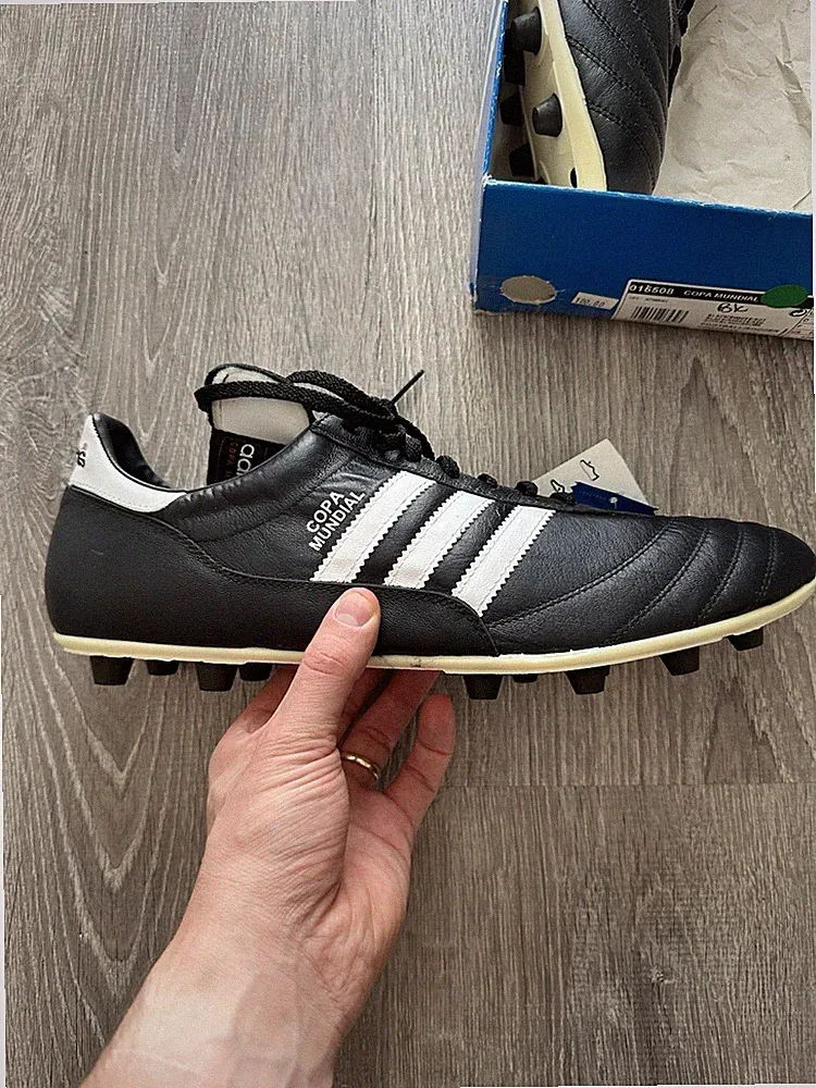 adidas Copa Mundial Size 14 Men US Soccer Cleats Black/White 015508