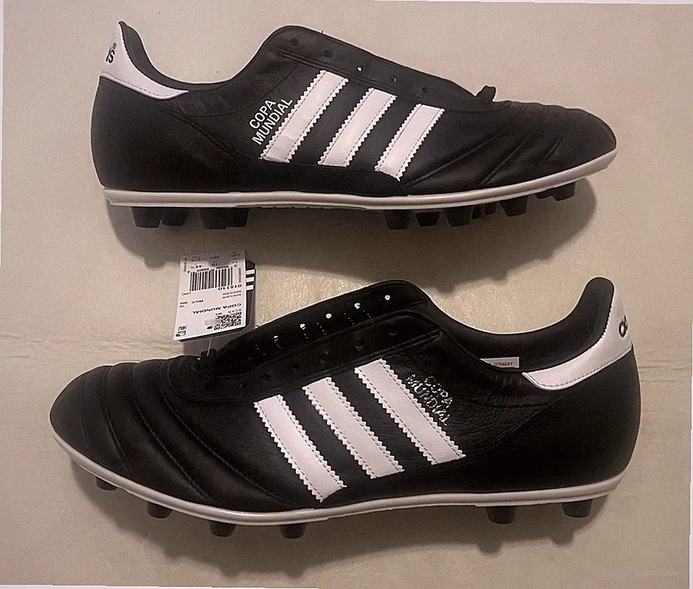 adidas COPA MUNDIAL SOCCER CLEATS FG SIZE 10.5 MEN 015110 NEW WITHOUT BOX BLACK