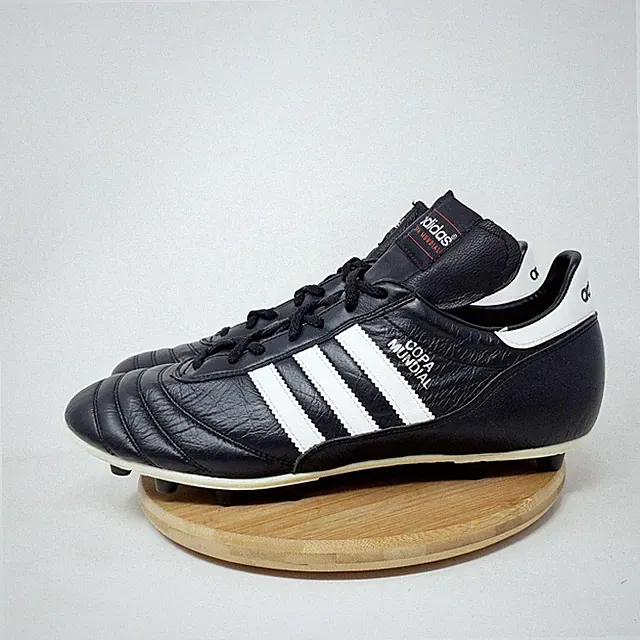 Adidas Copa Mundial Soccer Cleats Mens 11 Black Leather Lace Up Shoes