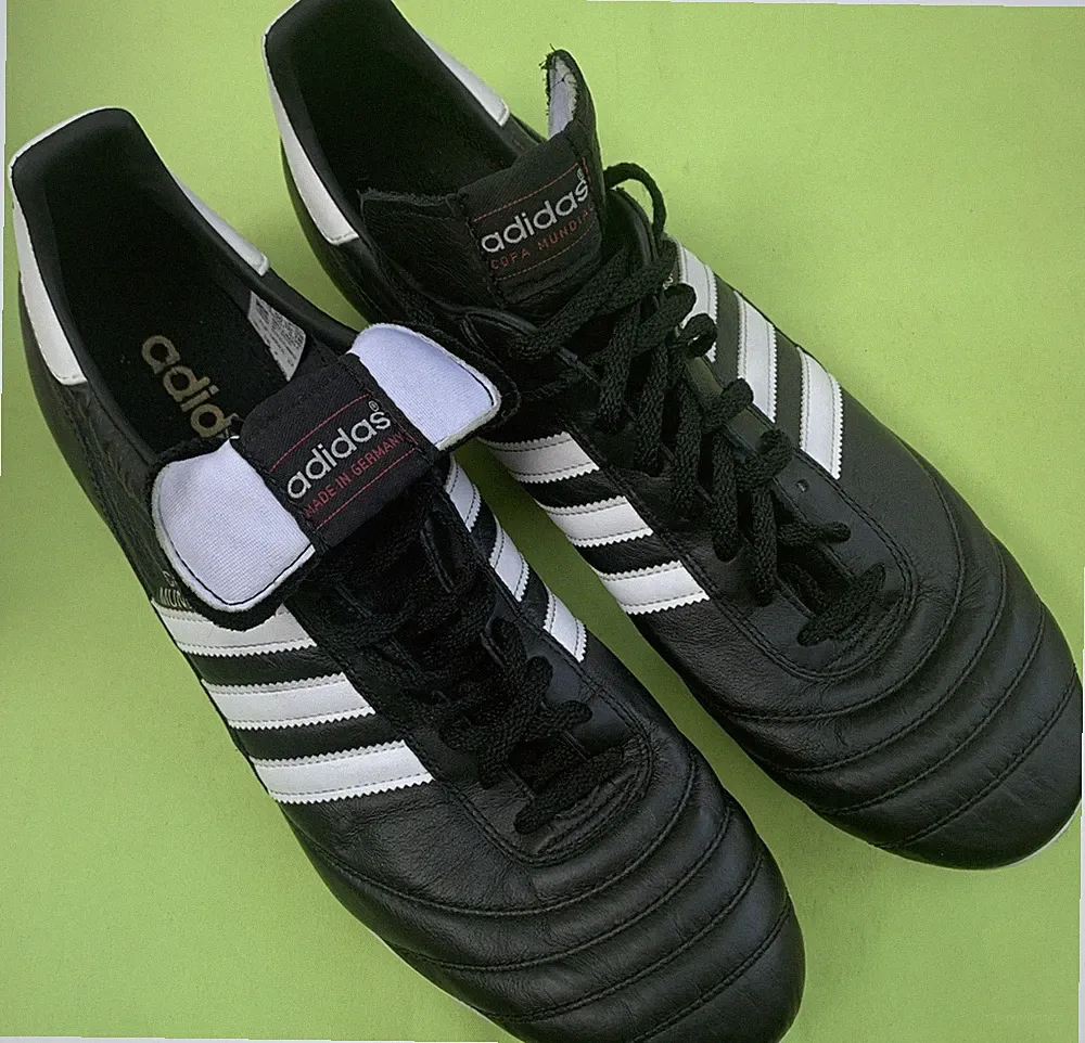 Adidas Copa Mundial Soccer Cleats Mens Size 14.5 Soft Black Leather Germany 2021
