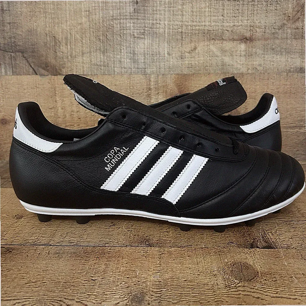 Adidas Copa Mundial Soccer Cleats Mens Size 14 Black Leather Germany 015110 NEW