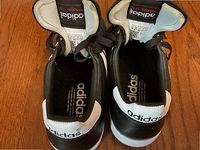 Adidas Copa Mundial Team Turf Shoes Soccer Mens Size 7, Black Leather