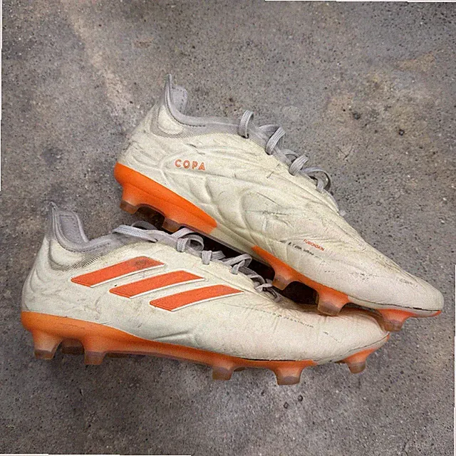 Adidas Copa Pure.1 FG Elite Orange Cream Soccer Cleats Mens US 7