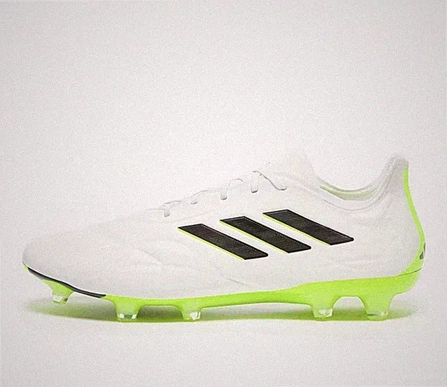 Adidas Copa Pure.1 FG Soccer Cleats White Lucid Lemon HQ8971 Mens Size