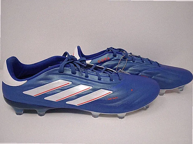 Adidas Copa Pure 2.1 FG Elite Blue Pearlized Soccer Cleats Men 12.5/Women 13.5