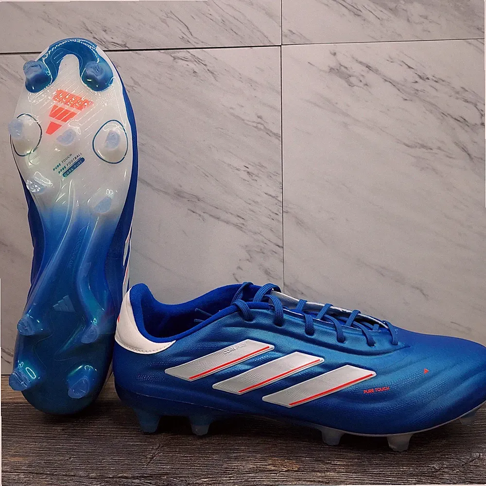 Adidas Copa Pure 2 .1 FG Firm Ground Cleats Men's 8 Marinerush Blue IE4894 Shoes