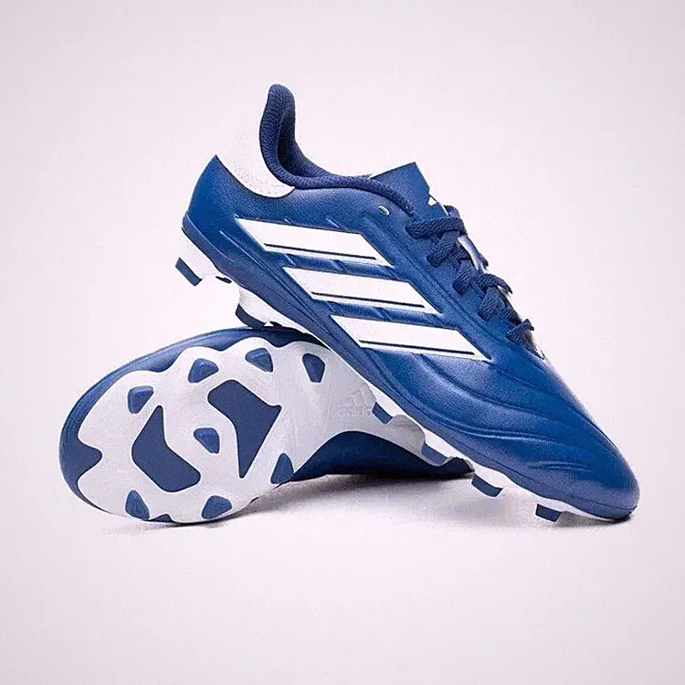 Adidas Copa Pure 2.4 FG Blue Leather Soccer Futbol Cleats IE4906 US Men Size New