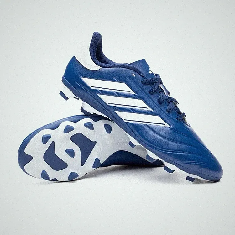 Adidas Copa Pure 2.4 FG Blue Leather Soccer Futbol Cleats IE4906 US Men Size New