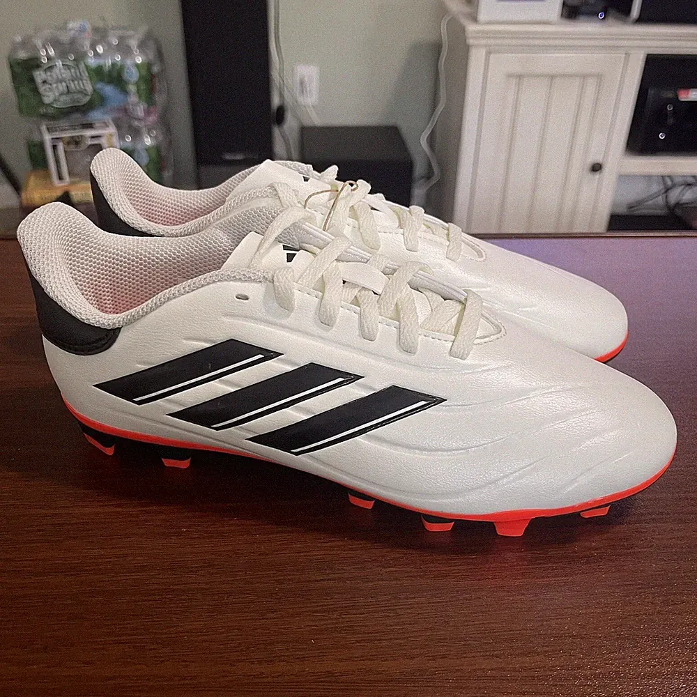 adidas Copa Pure 2 Club FxG Soccer Cleats IG1103 White Black Pick Youth Size NWT