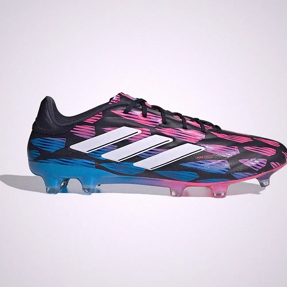 adidas Copa Pure 2 Elite FG Blue Pink Soccer Cleats IG8711 Mens 9.5