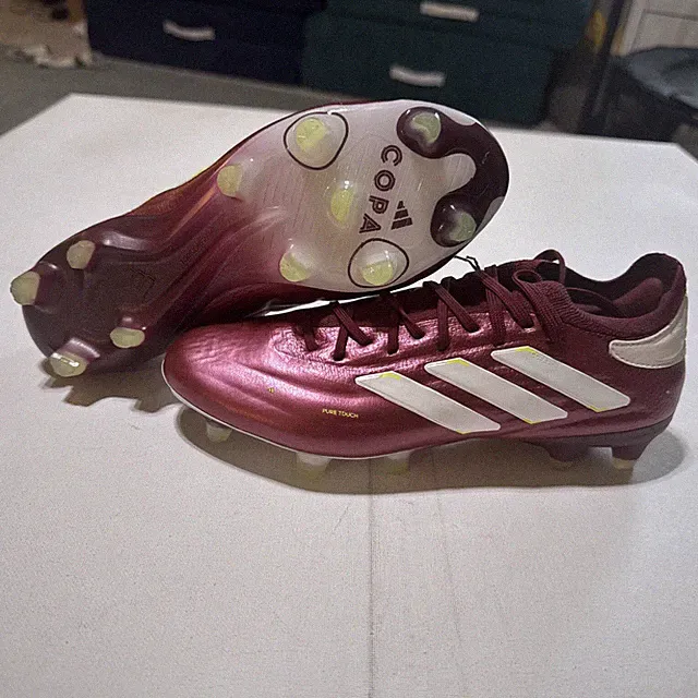 Adidas Copa Pure 2 Elite K FG Soccer Cleats Shadow Red Men Sz 4 Wmns 5 IE7485