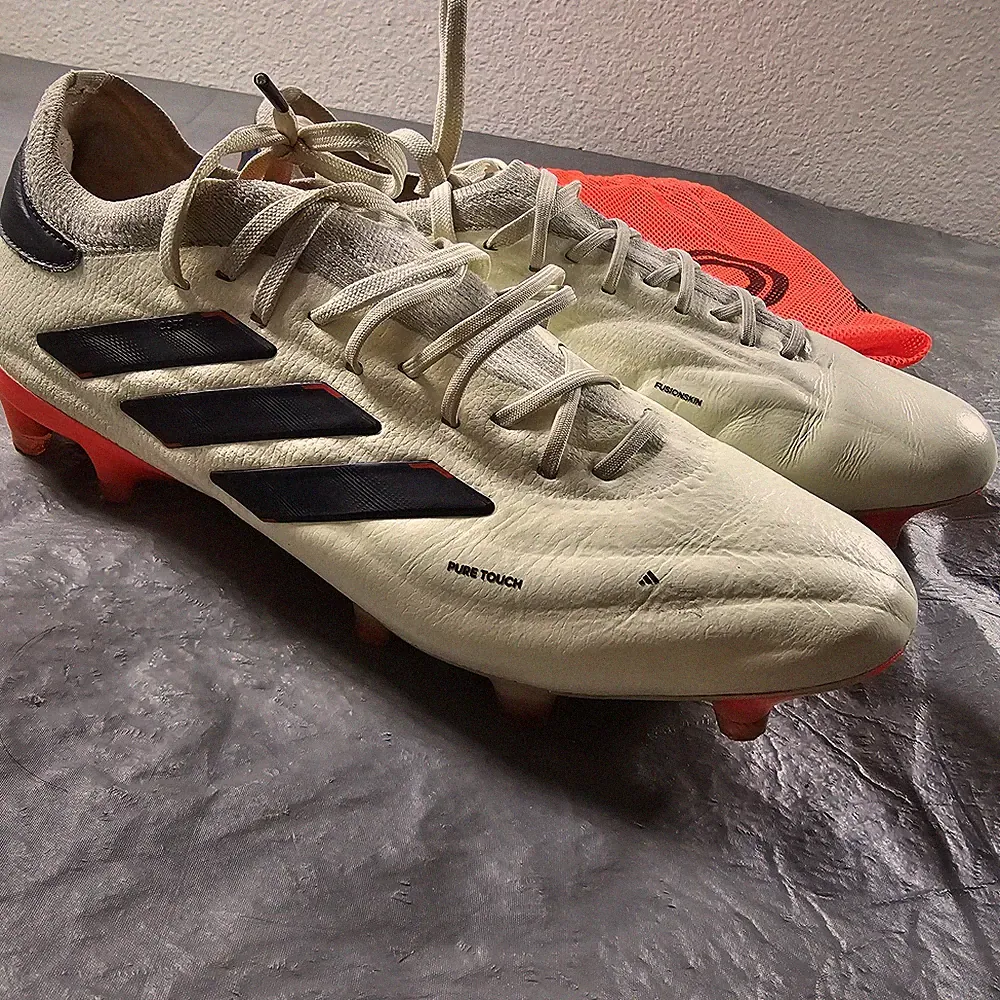Adidas Copa Pure 2 Elite KFG Football (Soccer) Cleats IF5443 Ivory Mens Size 7.5