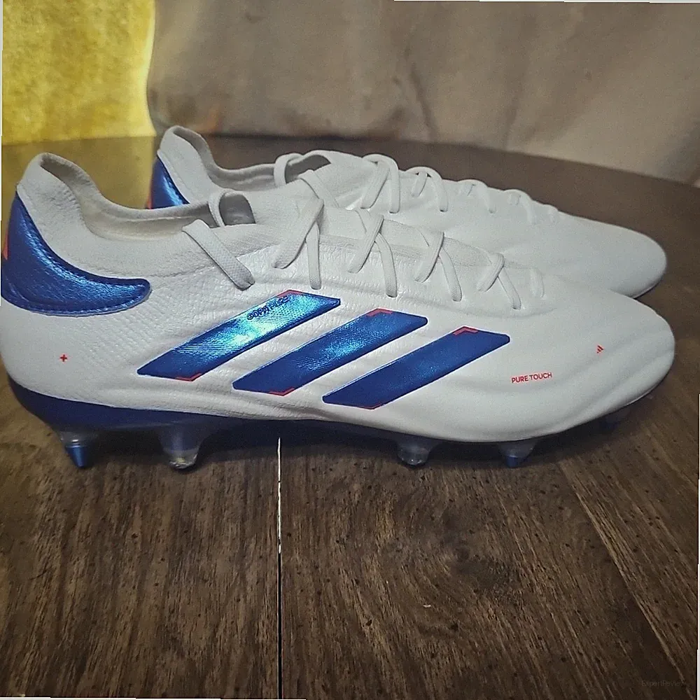 Adidas Copa Pure 2 Elite Knit SG Soccer Cleats White Men's Size 8 IG6395
