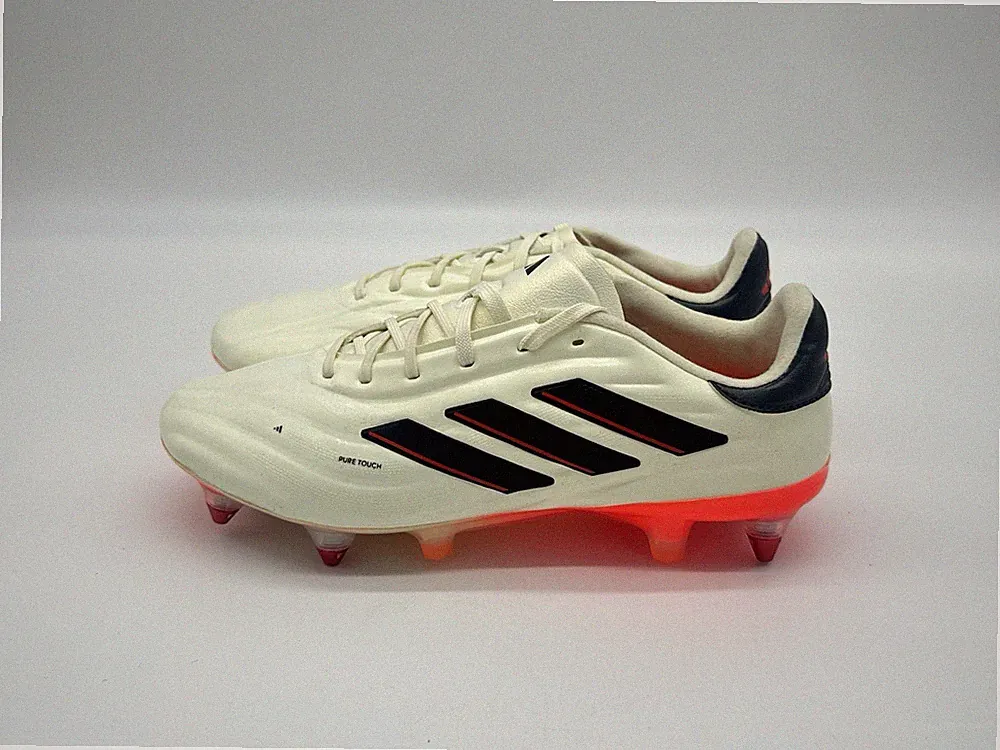 Adidas Copa Pure 2 Elite SG Men’s Size 7 Leather Soccer Cleats Beige IE4982